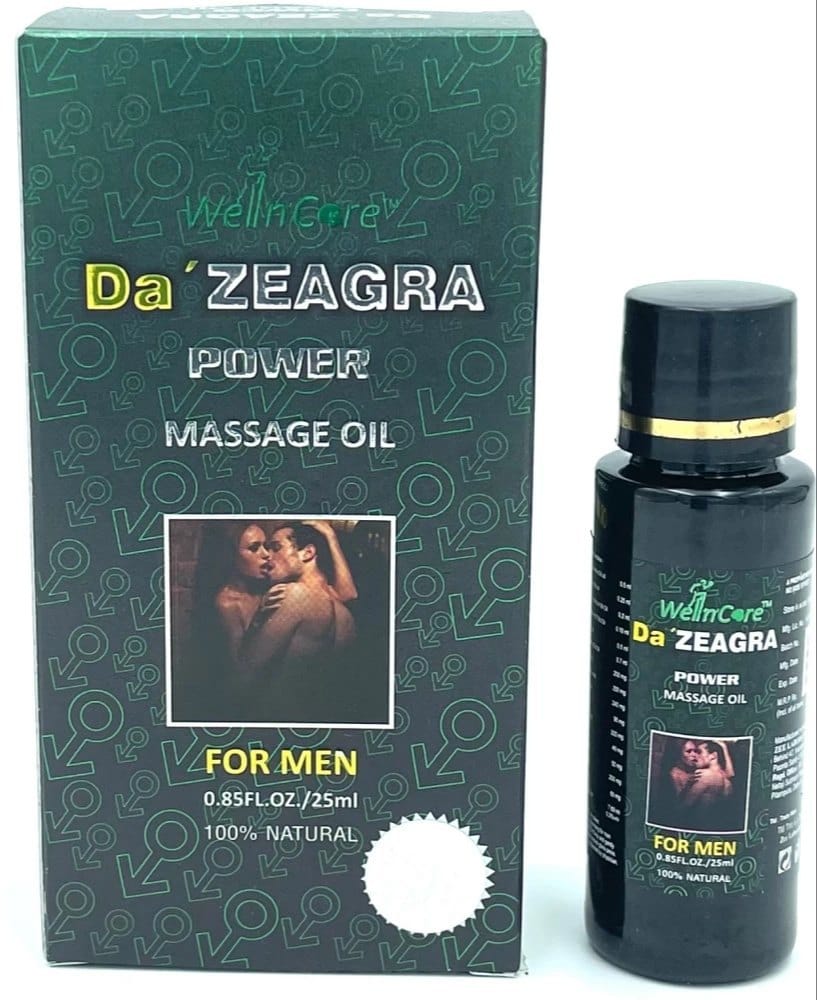 Da’ Zeagra Massage Oil – Revitalizing & Relaxing Herbal Body Oil