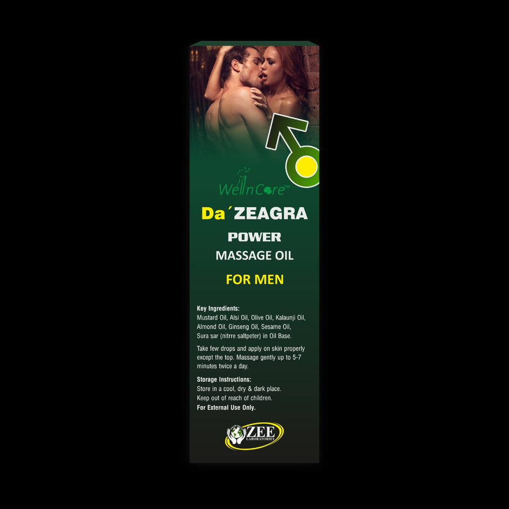Da’ Zeagra Massage Oil – Revitalizing & Relaxing Herbal Body Oil