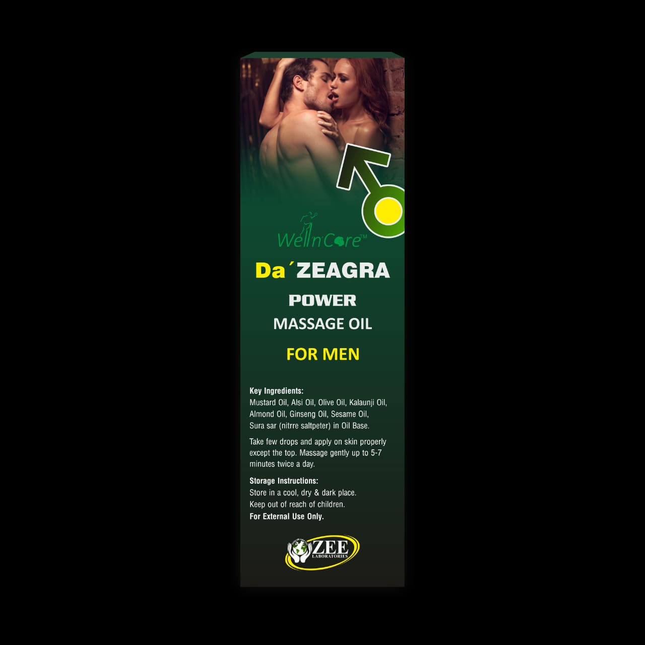 Da’ Zeagra Massage Oil – Revitalizing & Relaxing Herbal Body Oil