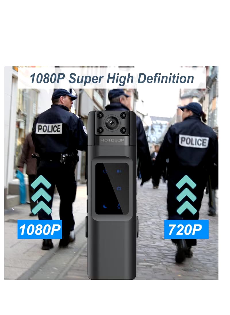 Body Mounted Camera - pocket Camera (كاميرا مثبتة على الجسم كاميرا  جيب)